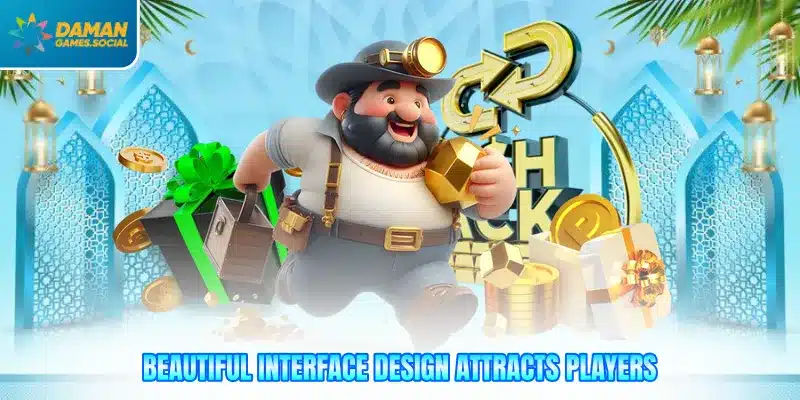 Beautiful interface design attracts players