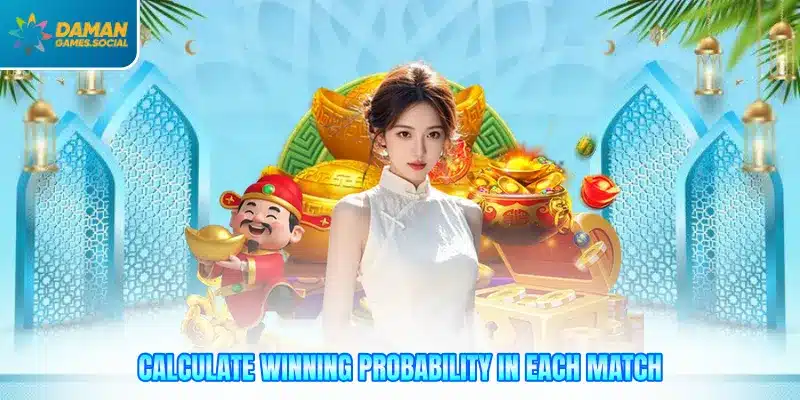 Calculate winning probability in each match