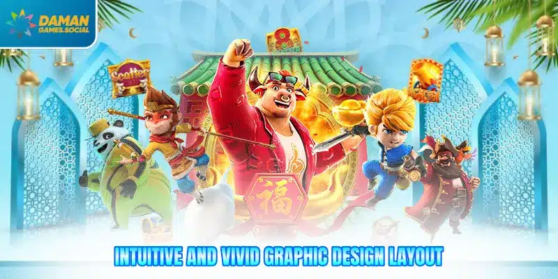 Intuitive and vivid graphic design layout